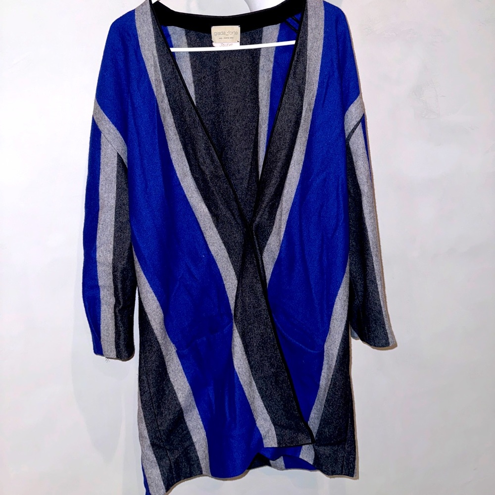 Giada Forte Women’s Striped Flannel Jacket